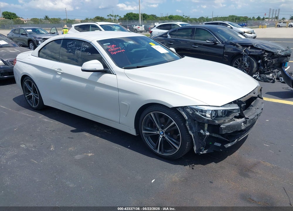 2018 BMW 430I VIN: WBA4Z1C54JEC72611