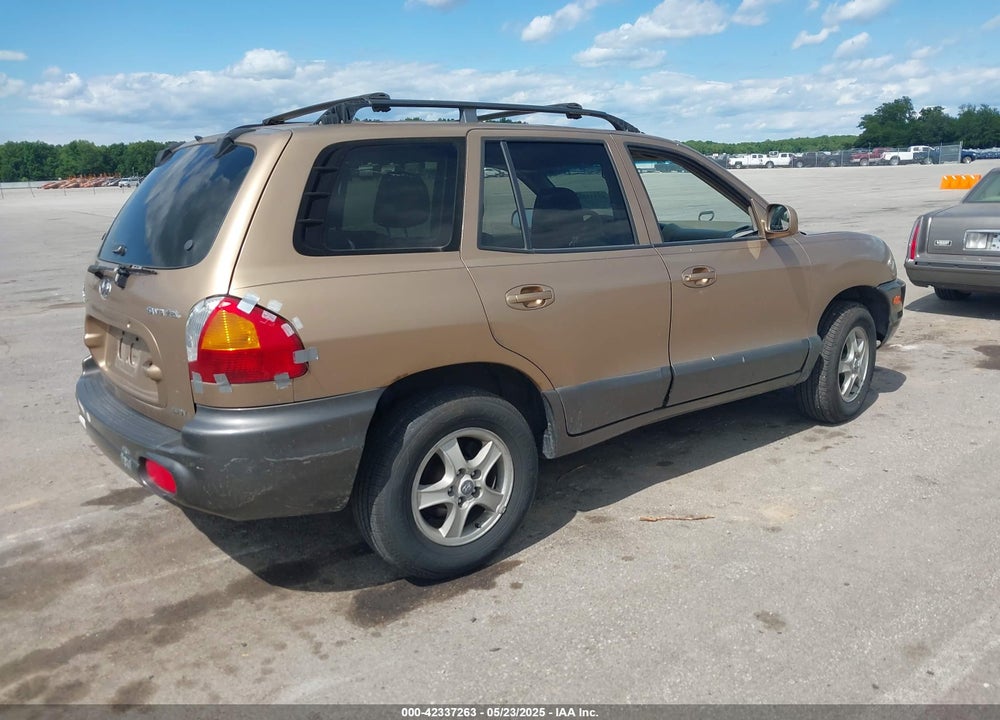 2001 HYUNDAI SANTA FE VIN: KM8SC83D71U135561
