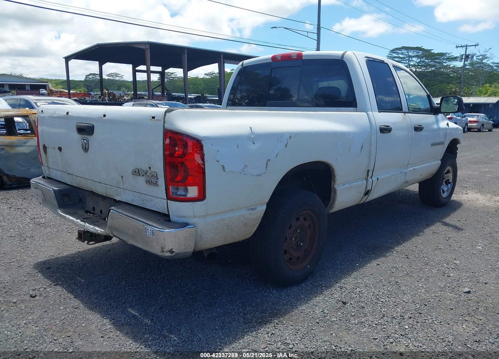 2006 DODGE RAM 1500 SLT/TRX4 OFF ROAD/SPORT VIN: 1D7HU18N56S597212
