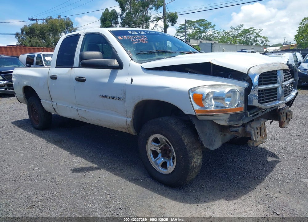 2006 DODGE RAM 1500 SLT/TRX4 OFF ROAD/SPORT VIN: 1D7HU18N56S597212