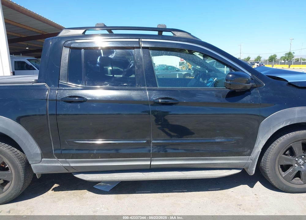 2017 HONDA RIDGELINE BLACK EDITION VIN: 5FPYK3F87HB027566