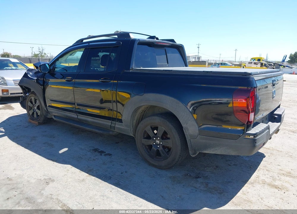2017 HONDA RIDGELINE BLACK EDITION VIN: 5FPYK3F87HB027566