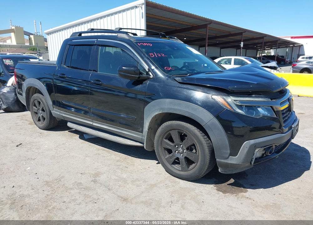 2017 HONDA RIDGELINE BLACK EDITION VIN: 5FPYK3F87HB027566