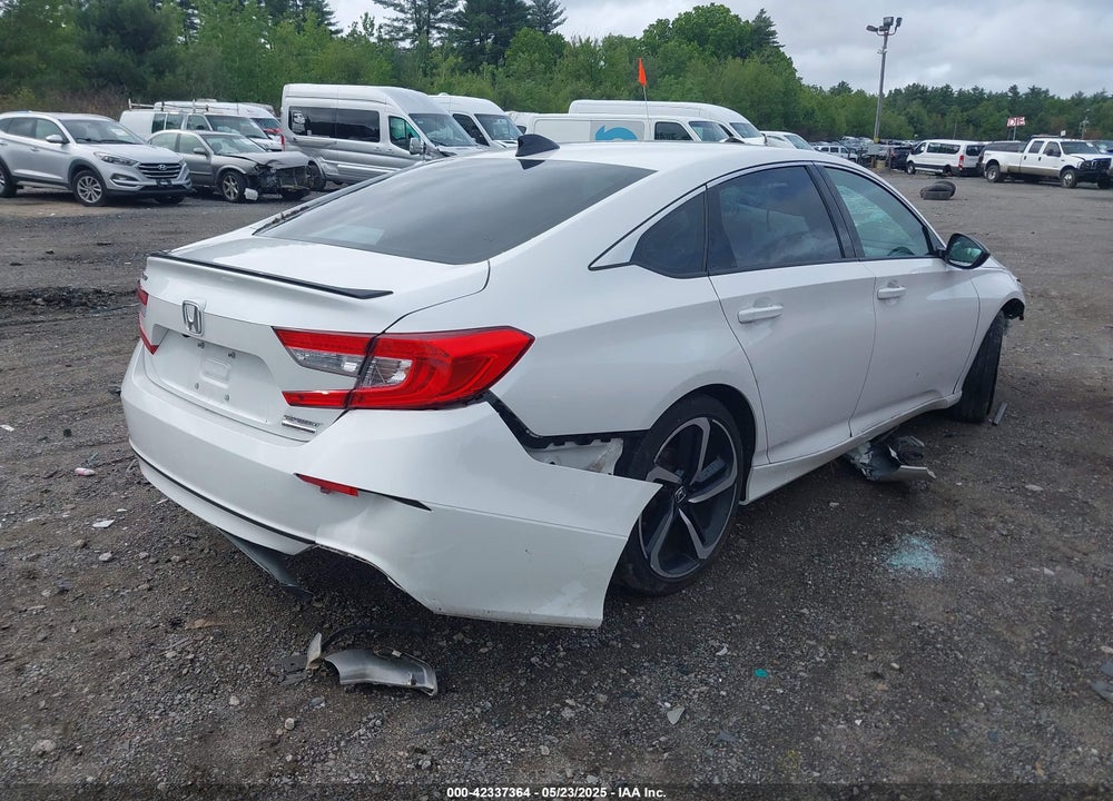2021 HONDA ACCORD VIN: 1HGCV1F45MA009938