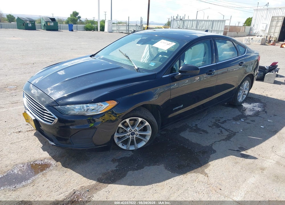 2019 FORD FUSION HYBRID VIN: 3FA6P0LUXKR284606