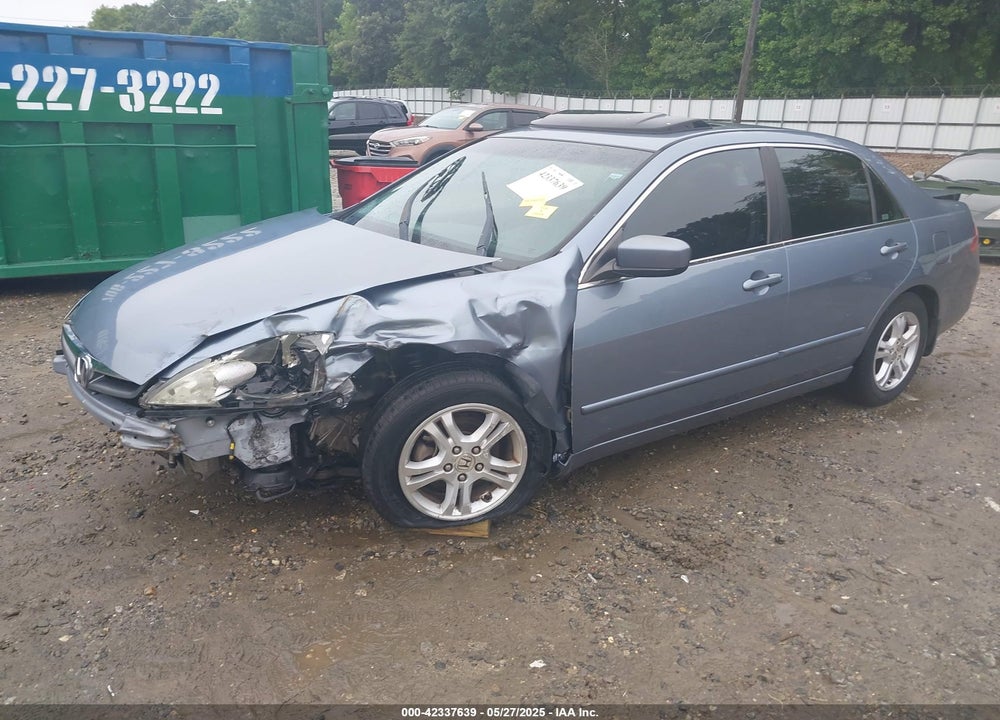 2007 HONDA ACCORD VIN: 1HGCM56767A143446