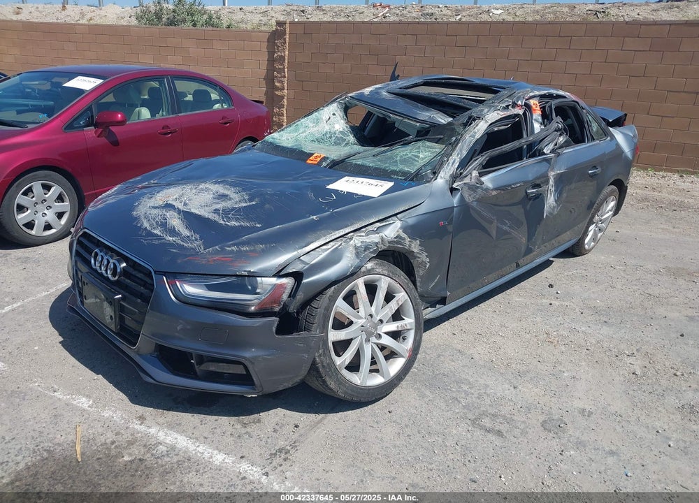 2014 AUDI A4 2.0T PREMIUM VIN: WAUAFAFL3EN044107