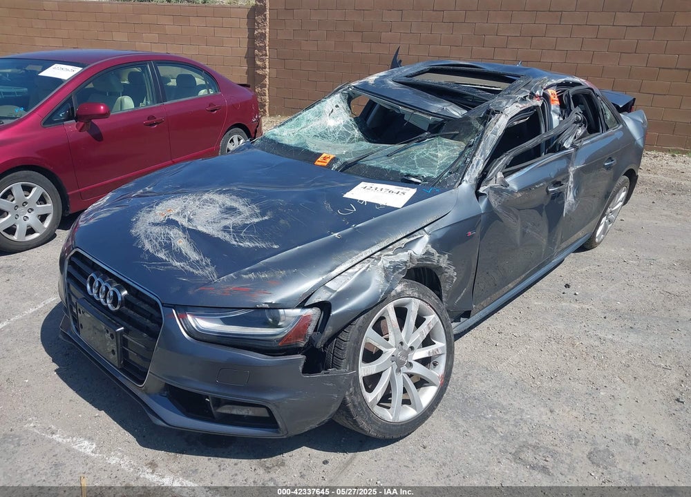 2014 AUDI A4 2.0T PREMIUM VIN: WAUAFAFL3EN044107