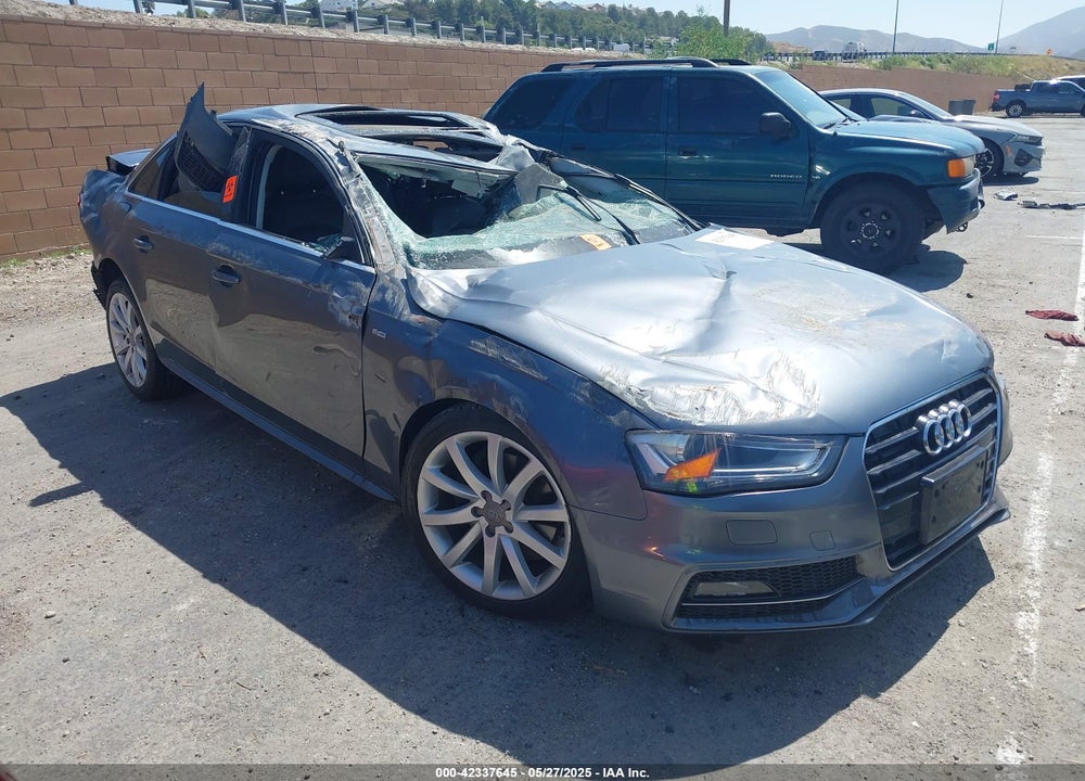 2014 AUDI A4 2.0T PREMIUM VIN: WAUAFAFL3EN044107