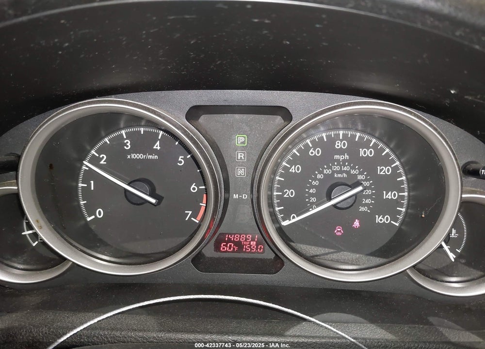 2013 MAZDA 6 VIN: 1YVHZ8BH8D5M05598