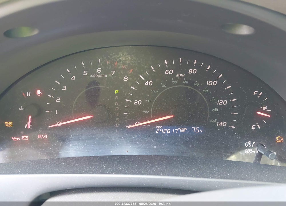 2007 TOYOTA CAMRY VIN: JTNBE46K673037939