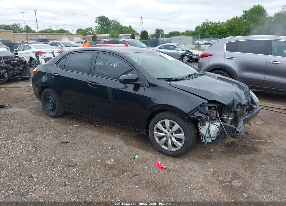 2016 TOYOTA COROLLA LE VIN: 2T1BURHE5GC499184
