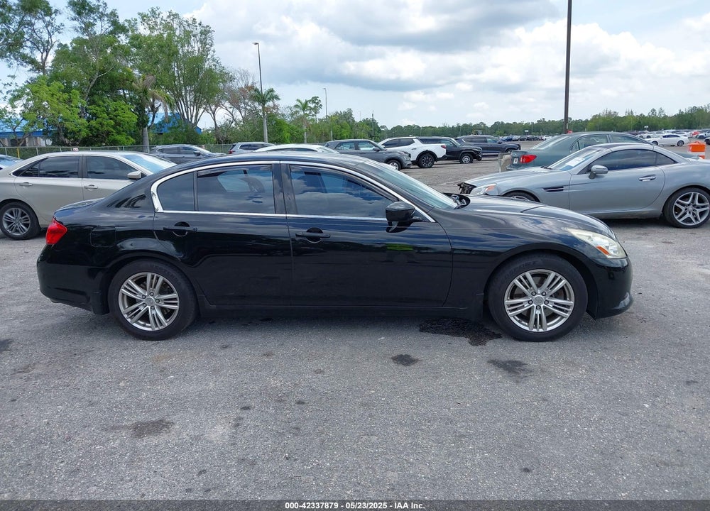 2012 INFINITI G25 JOURNEY VIN: JN1DV6AP0CM810424