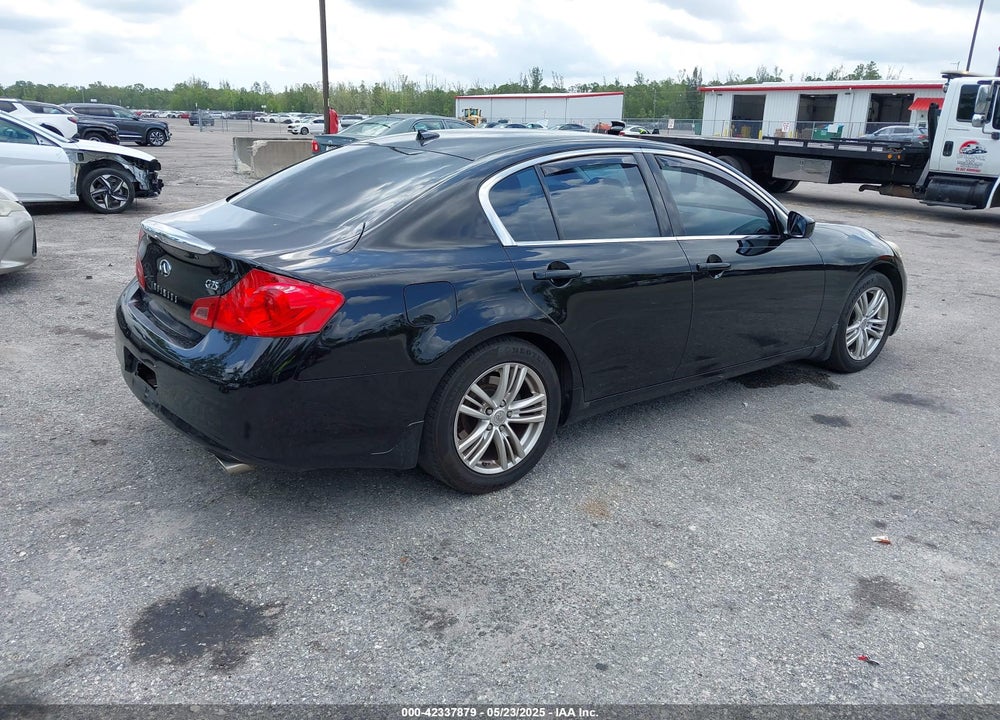 2012 INFINITI G25 JOURNEY VIN: JN1DV6AP0CM810424