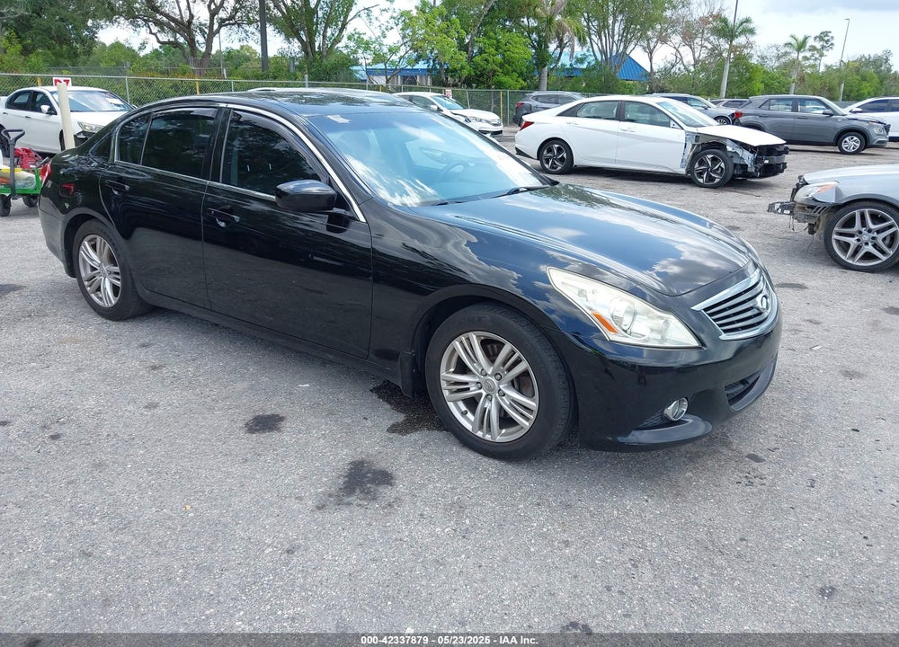 2012 INFINITI G25 JOURNEY VIN: JN1DV6AP0CM810424