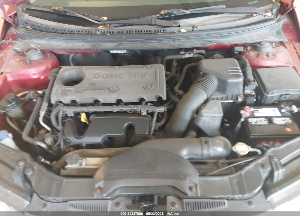 2011 KIA FORTE EX VIN: KNAFU4A20B5461935