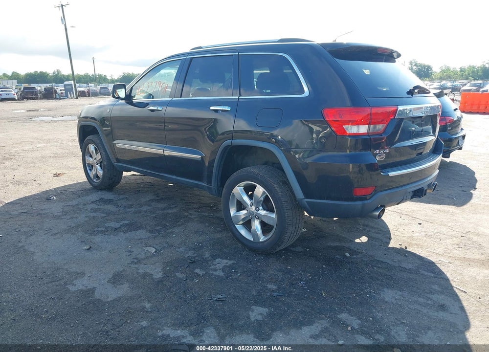 2013 JEEP GRAND CHEROKEE OVERLAND SUMMIT VIN: 1C4RJFCT9DC631251