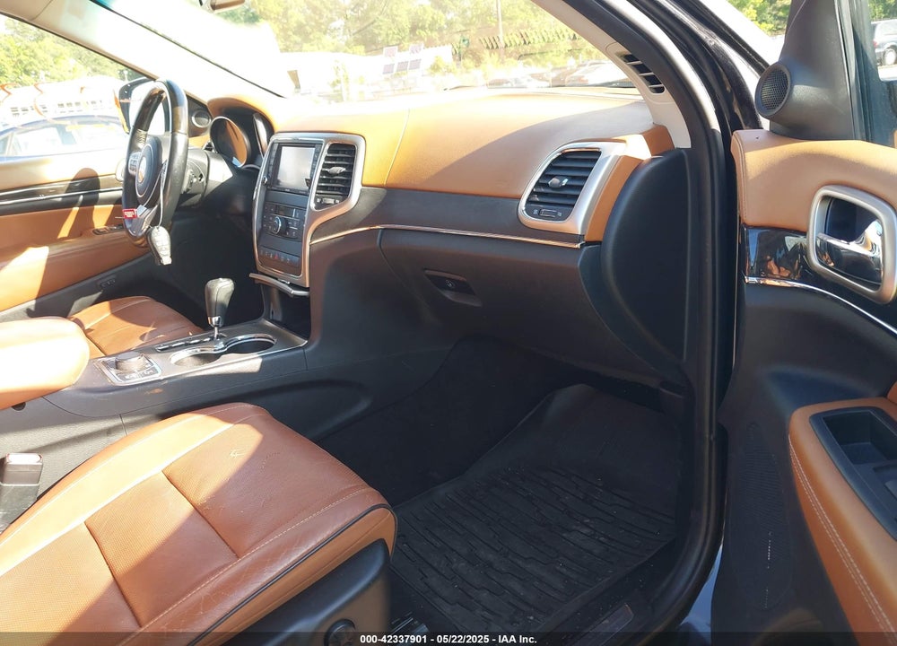 2013 JEEP GRAND CHEROKEE OVERLAND SUMMIT VIN: 1C4RJFCT9DC631251