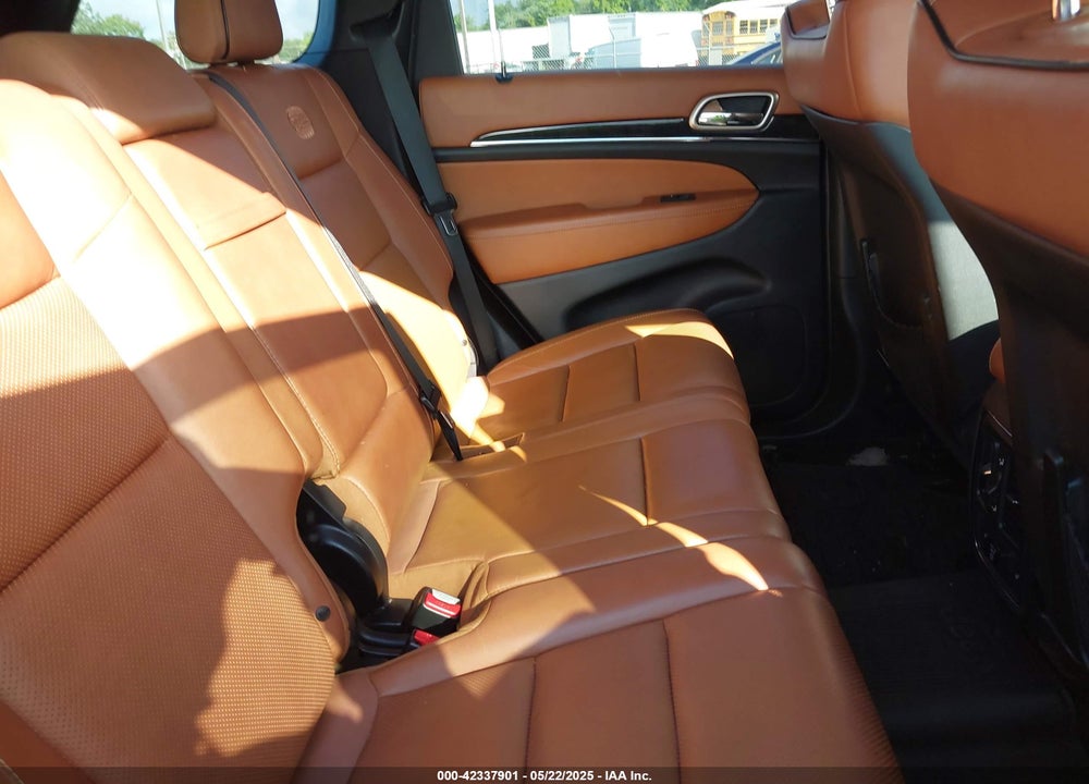 2013 JEEP GRAND CHEROKEE OVERLAND SUMMIT VIN: 1C4RJFCT9DC631251
