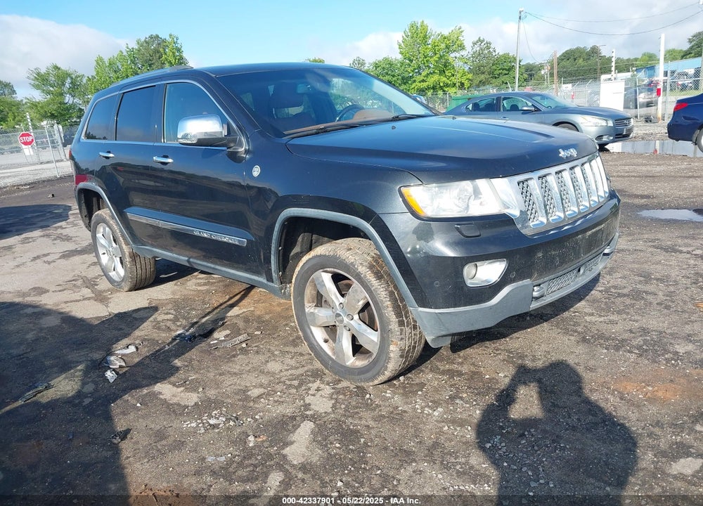 2013 JEEP GRAND CHEROKEE OVERLAND SUMMIT VIN: 1C4RJFCT9DC631251