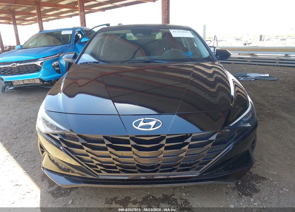 2022 HYUNDAI ELANTRA HYBRID BLUE VIN: KMHLM4AJ8NU032349