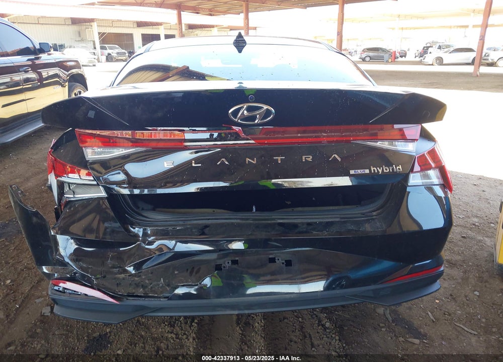2022 HYUNDAI ELANTRA HYBRID BLUE VIN: KMHLM4AJ8NU032349