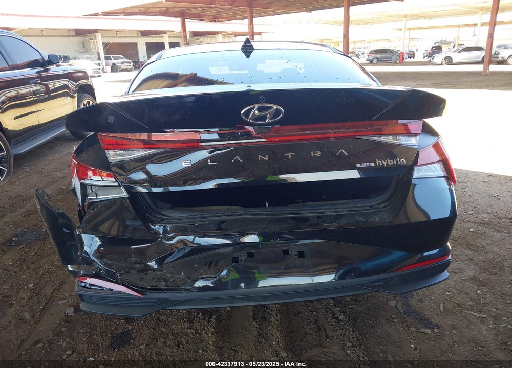 2022 HYUNDAI ELANTRA HYBRID BLUE VIN: KMHLM4AJ8NU032349