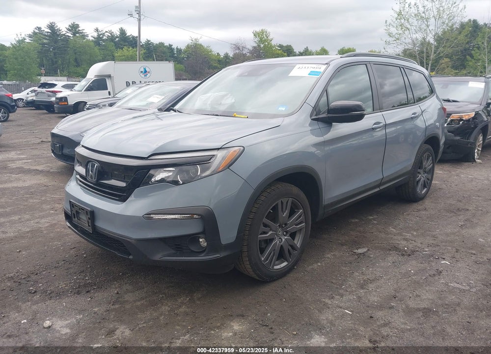 2022 HONDA PILOT VIN: 5FNYF6H31NB038980