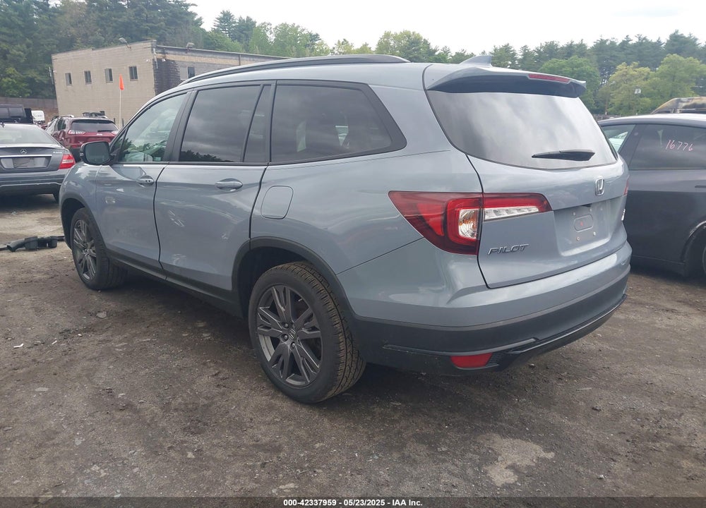 2022 HONDA PILOT VIN: 5FNYF6H31NB038980