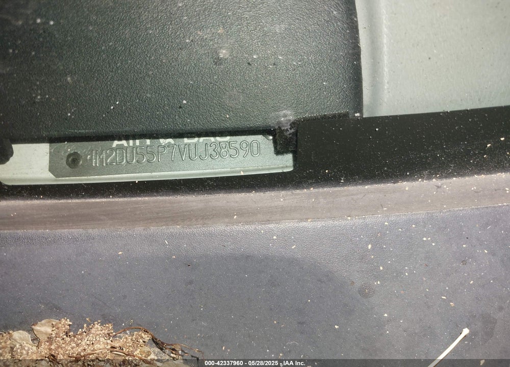 1997 MERCURY MOUNTAINEER VIN: 4M2DU55P7VUJ38590