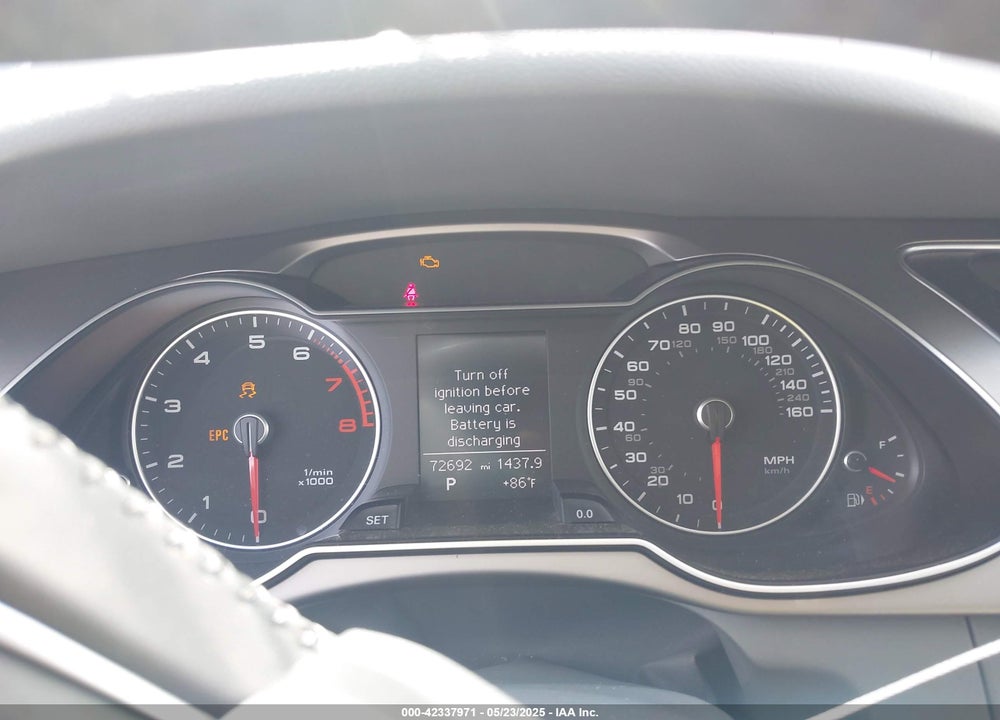 2014 AUDI A4 2.0T PREMIUM VIN: WAUBFAFL7EA068891