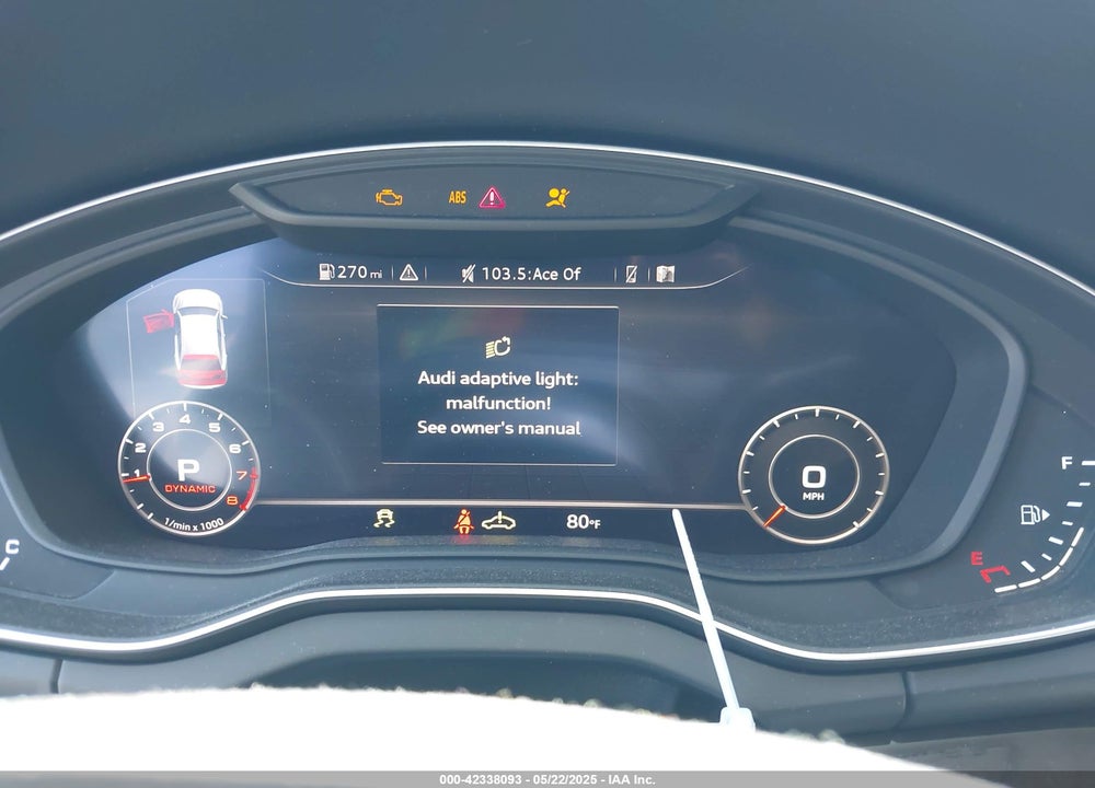 2018 AUDI Q5 2.0T PREMIUM/2.0T TECH PREMIUM VIN: WA1BNAFY0J2205976
