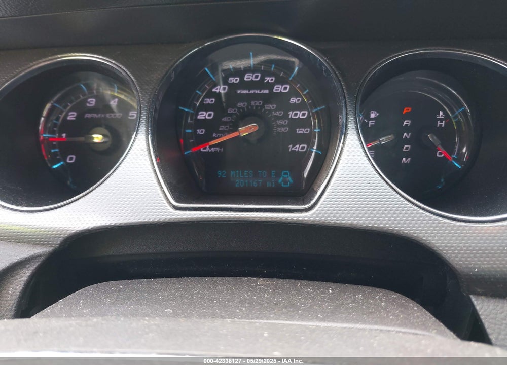 2012 FORD TAURUS SEL VIN: 1FAHP2EW0CG105243