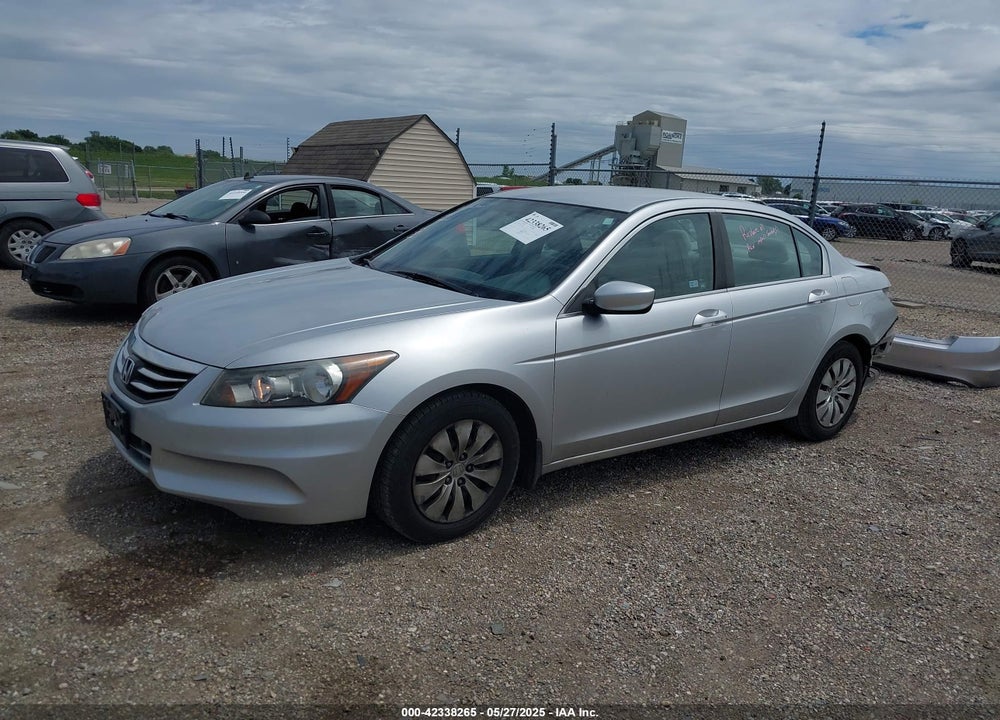 2012 HONDA ACCORD 2.4 LX VIN: 1HGCP2F36CA114073