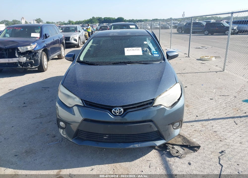 2016 TOYOTA COROLLA VIN: 5YFBURHE8GP527740