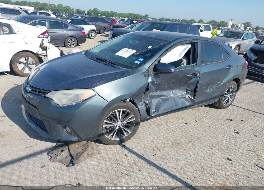 2016 TOYOTA COROLLA VIN: 5YFBURHE8GP527740