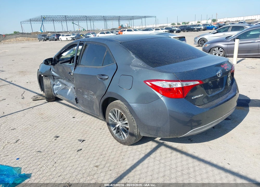 2016 TOYOTA COROLLA VIN: 5YFBURHE8GP527740