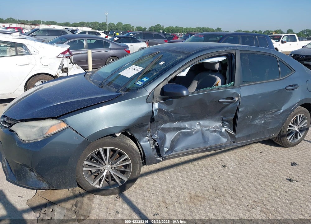 2016 TOYOTA COROLLA VIN: 5YFBURHE8GP527740