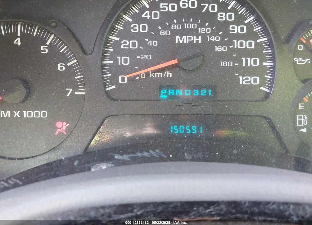 2005 CHEVROLET TRAILBLAZER LS VIN: 1GNDT13S752159452