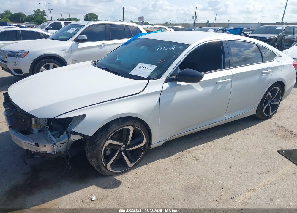 2022 HONDA ACCORD SEDAN VIN: 1HGCV1F31NA086170