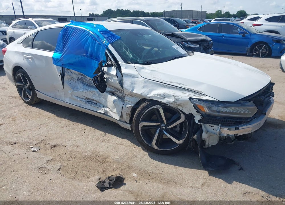 2022 HONDA ACCORD SEDAN VIN: 1HGCV1F31NA086170