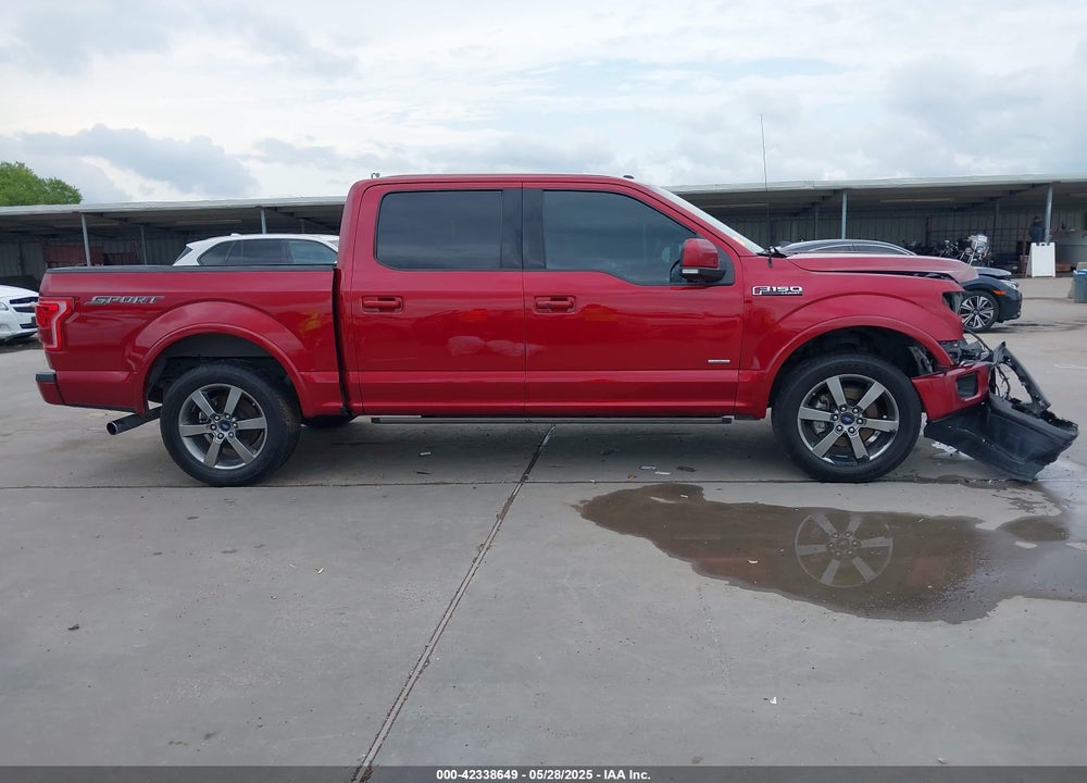 2015 FORD F-150 LARIAT VIN: 1FTEW1CG0FFC14222