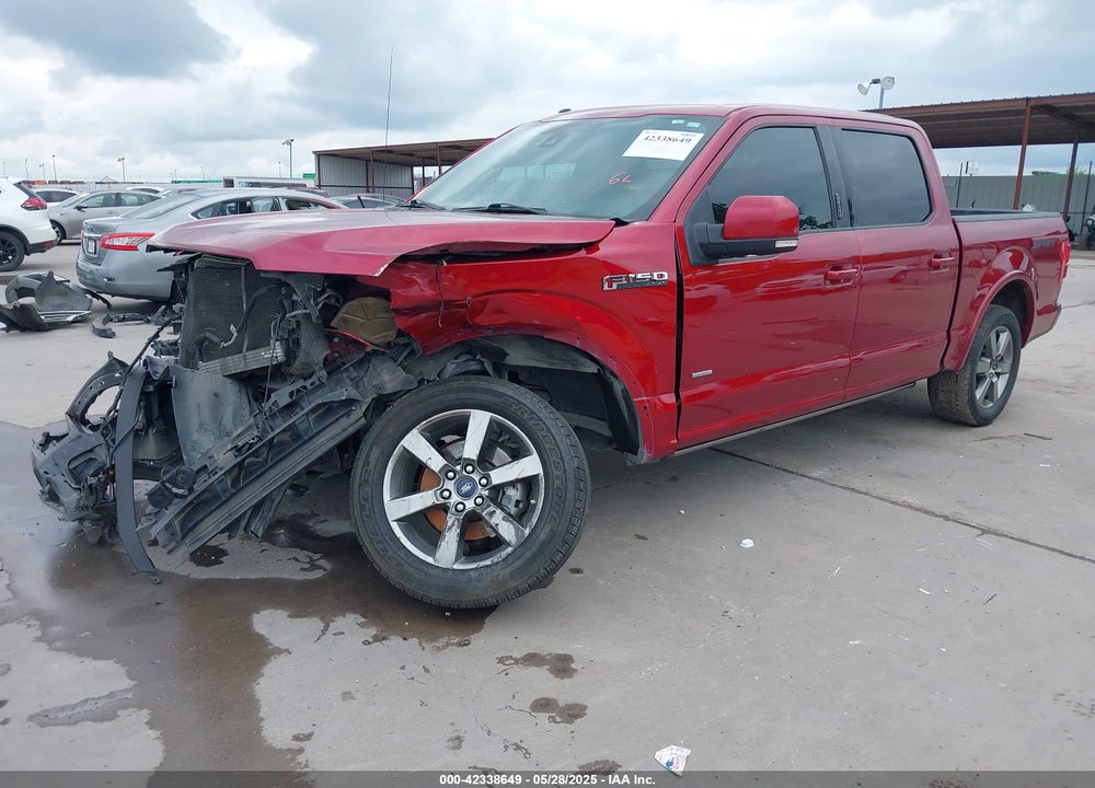 2015 FORD F-150 LARIAT VIN: 1FTEW1CG0FFC14222