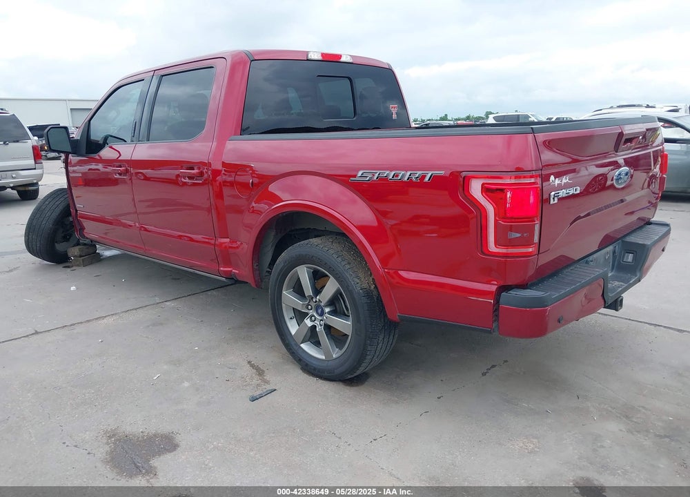 2015 FORD F-150 LARIAT VIN: 1FTEW1CG0FFC14222