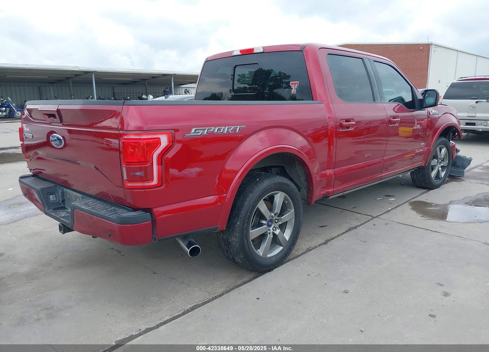 2015 FORD F-150 LARIAT VIN: 1FTEW1CG0FFC14222