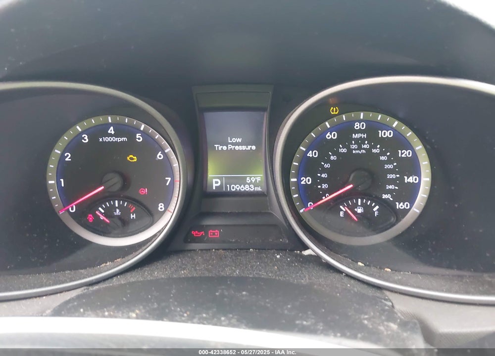 2013 HYUNDAI SANTA FE VIN: KM8SNDHF9DU001197