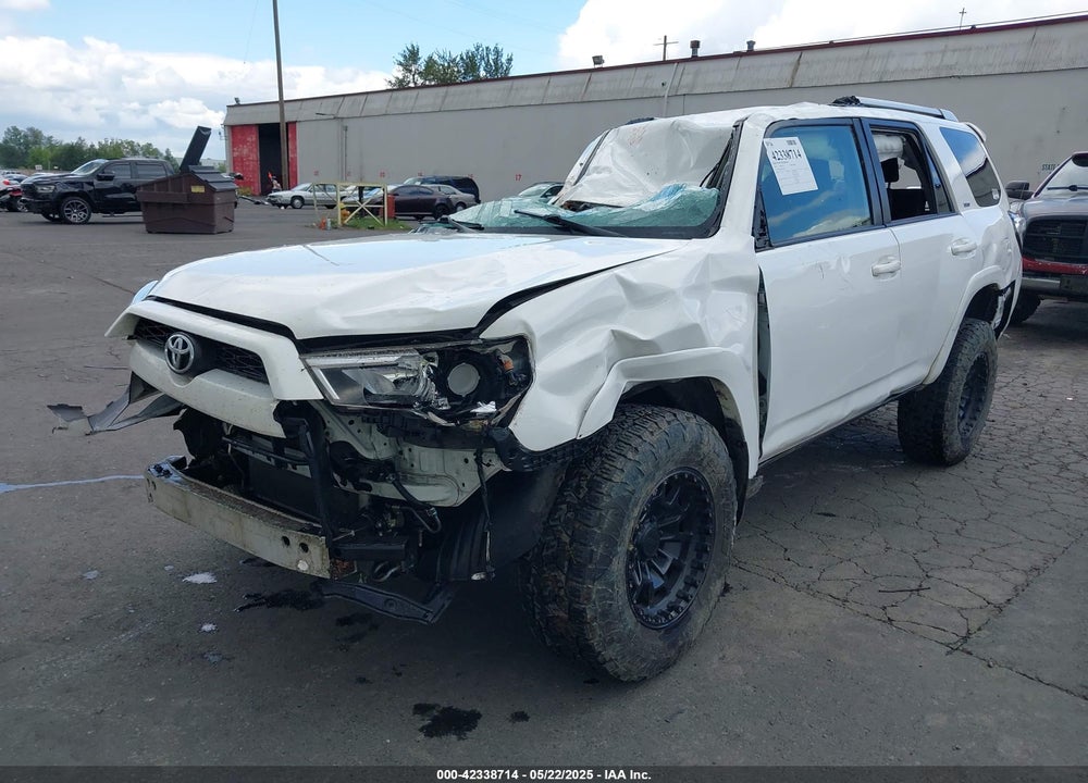 2018 TOYOTA 4RUNNER LIMITED/SR5/SR5 PREMIUM/TRD OFF ROAD/TRD OFF ROAD PREMIUM/TRD PRO VIN: JTEBU5JR1J5535250