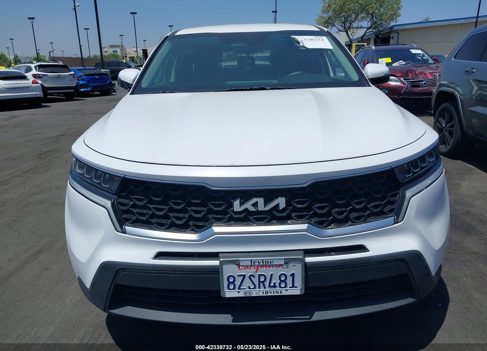 2022 KIA SORENTO VIN: 5XYRG4LC8NG080567