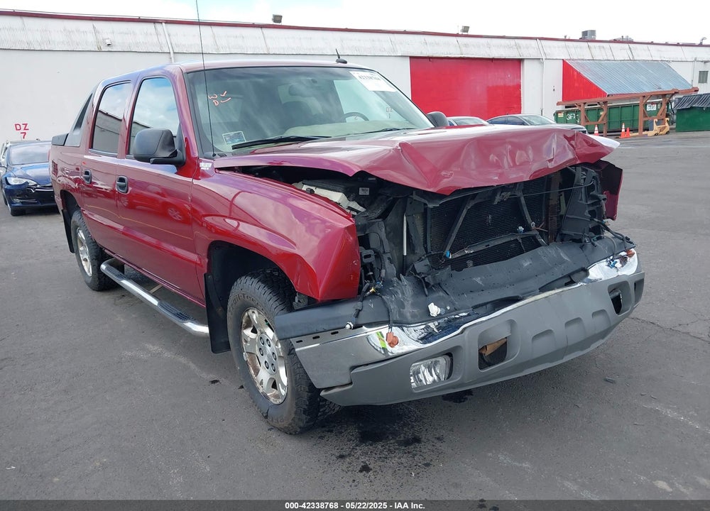 2004 CHEVROLET AVALANCHE 1500 VIN: 3GNEK12T94G239620