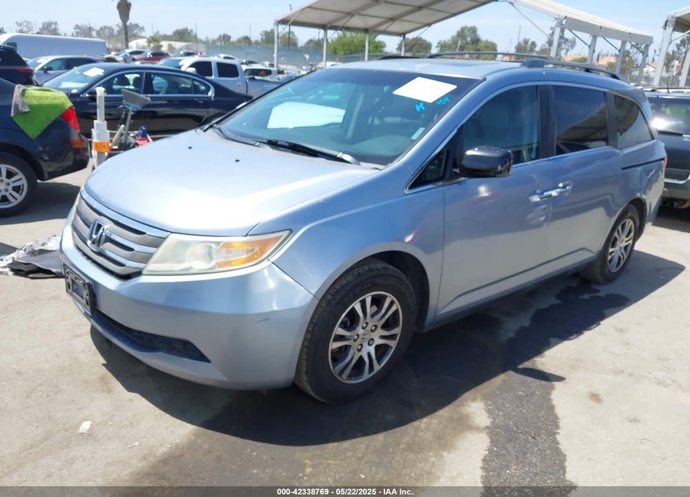 2011 HONDA ODYSSEY EX-L VIN: 5FNRL5H66BB081708